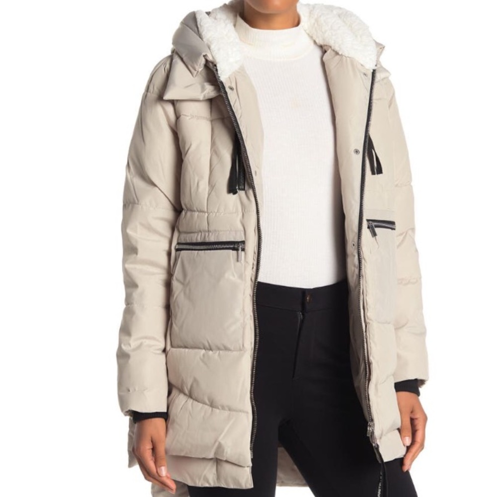 Bagatelle Faux Shearling Lined Parka